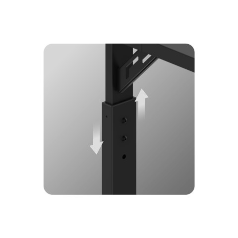 Biurko gamingowe Huzaro Hero 2.6 Black - Galeria zdjęcie 10