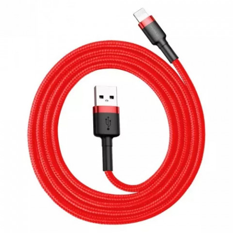 BASEUS KABEL LIGHTNING USB CAFULE1,5A 2M CZERWONY - Galeria zdjęcie 6