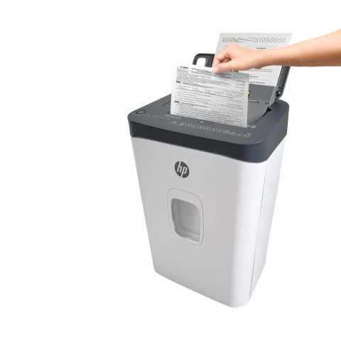 HP Niszczarka ONESHRED Auto 200CC, biało-szara - Galeria zdjęcie 10