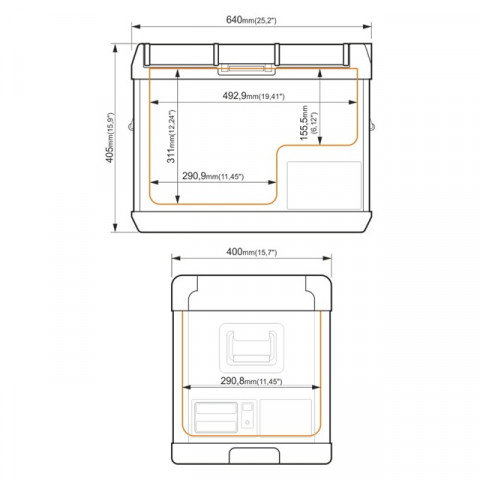 PRZENOŚNA LODÓWKA KOMPRESOROWA GCX37 BLACK - Galeria zdjęcie 15