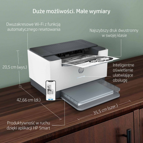 Drukarka laserowa HP LaserJet M209dw - Galeria zdjęcie 8