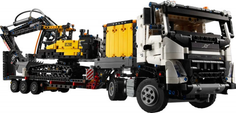 LEGO Technic 42175 Ciężarówka Volvo FMX i koparka EC230 Electric - Galeria zdjęcie 3