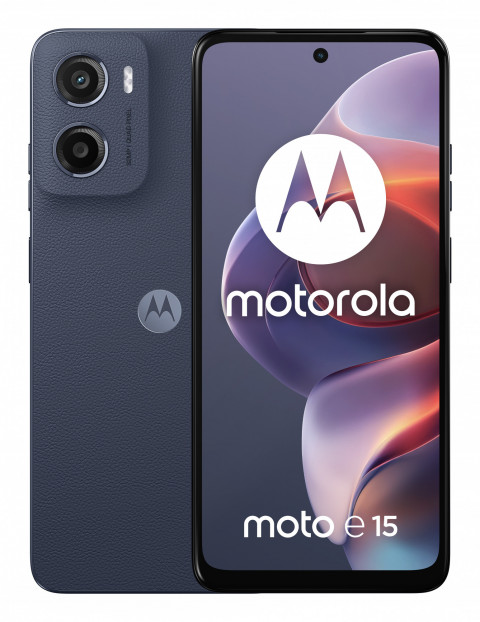 Smartfon Motorola Moto E15 2/64GB Denim Blue - Galeria zdjęcie 2