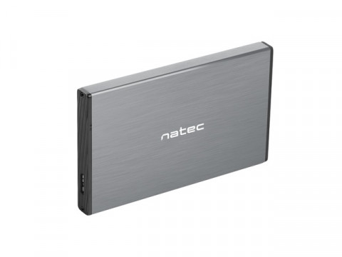 NATEC OBUDOWA HDD RHINO GO (USB 3.0, 2.5", GREY) - Galeria zdjęcie 1