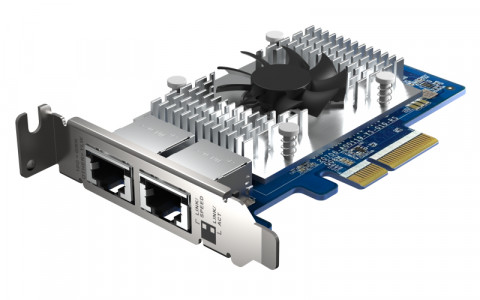 Qnap QXG-10G2T-X710, 2x 10GbE RJ-45, Intel X710, PCIe Gen3 x4 - Galeria zdjęcie 6