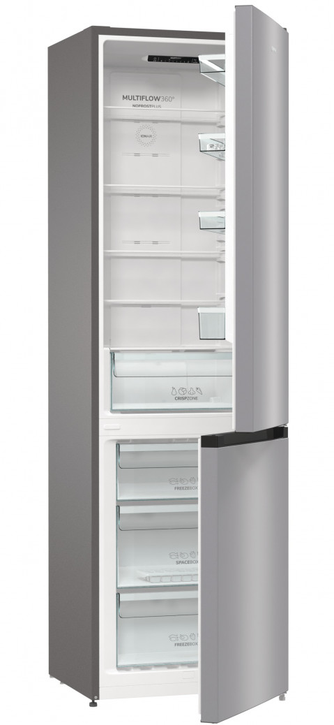 Lodówka GORENJE NRK6202ES4 No Frost Plus 200cm - Galeria zdjęcie 1