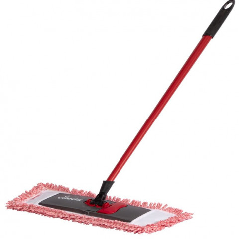 VILEDA Pet Pro Mop płaski 3D Chenille z drążkiem - Galeria zdjęcie 2