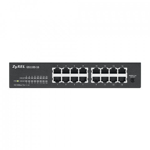 Switch Zyxel GS1100-16 16p Unmanaged Gigabit - Galeria zdjęcie 5