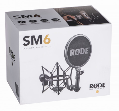 RODE SM6 - Uchwyt elastyczny z pop-filtrem - Galeria zdjęcie 4