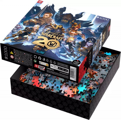 Puzzle Good Loot Gaming Puzzle: World of Warcraft 20th Anniversary 1000 elementów - Galeria zdjęcie 5