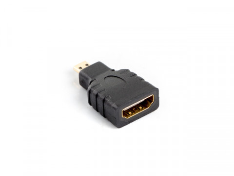 Lanberg adapter hdmi-a(f)->micro hdmi-d(m) ad-0015-bk - Galeria zdjęcie 1