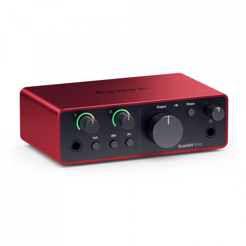 Focusrite Scarlett Solo - 2-kanałowy interfejs - Galeria zdjęcie 4