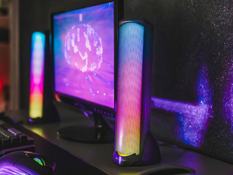 TRACER GŁOŚNIKI 2.0 BLUETOOTH SIGMA USB RGB - Galeria zdjęcie 6