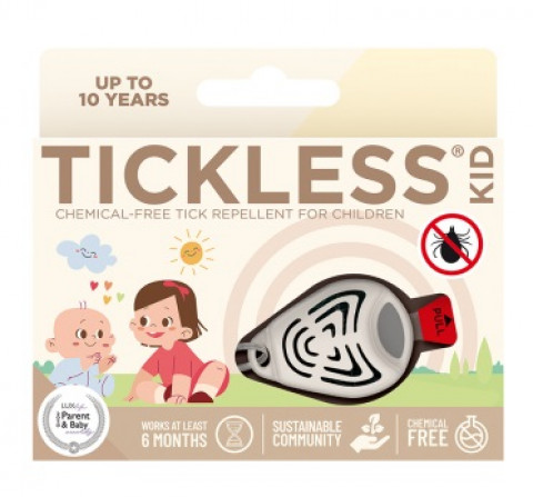 Odstraszacz kleszczy dla dzieci TickLess beż - Galeria zdjęcie 1