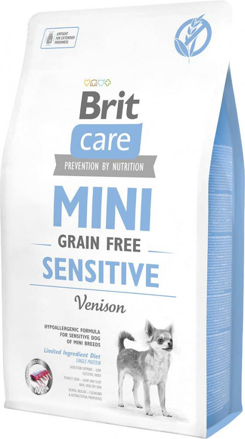 BRIT Care Grain-free Sensitive Venison - sucha karma dla psa - 2 kg - Galeria zdjęcie 1