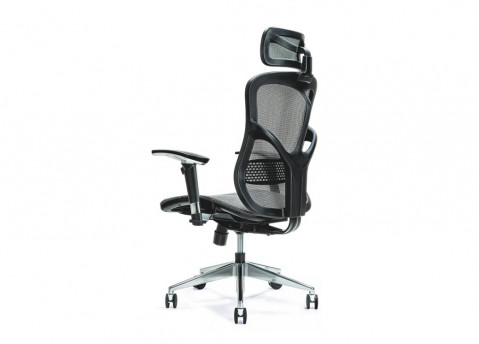 Ergonomiczny fotel biurowy ERGO 500 szary - Galeria zdjęcie 3
