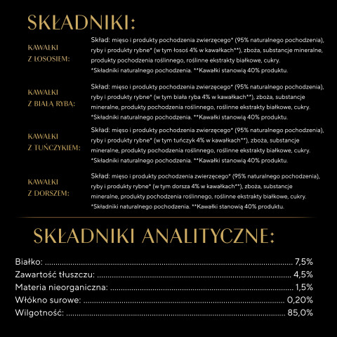 SHEBA Sauce Collection Kolekcja rybnych smaków - mokra karma dla kota - 40x85 g - Galeria zdjęcie 10