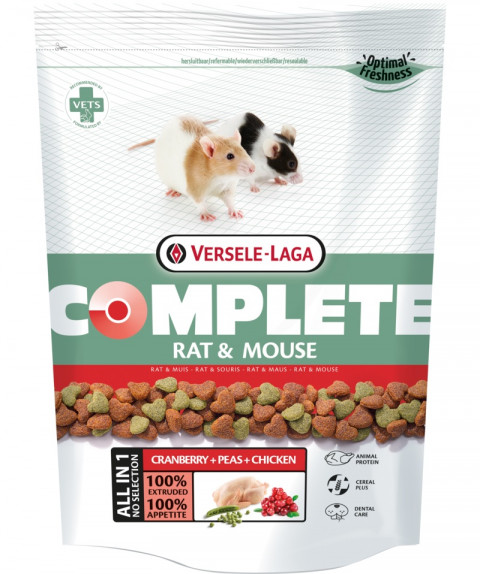 VERSELE LAGA Rat & Mouse Complete - pokarm dla szczurów i myszy 500g - Galeria zdjęcie 1
