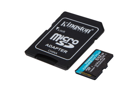KINGSTON microSDXC Canvas Go Plus 512GB + Adapter - Galeria zdjęcie 3