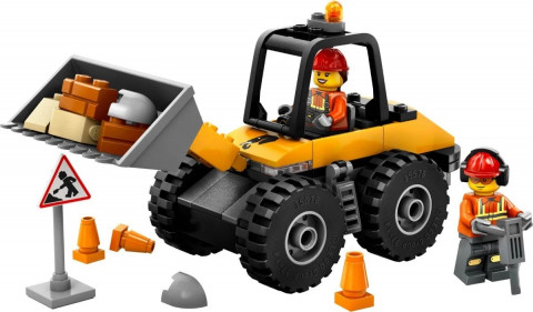 LEGO CITY 60450 Żółta ładowarka kołowa - Galeria zdjęcie 3