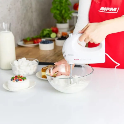 Mikser ręczny MPM MMR-25 biały - Galeria zdjęcie 10