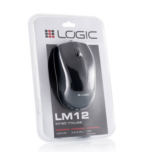 MODECOM PRZEWODOWA MYSZ OPTYCZNA LOGIC LM-12 - Galeria zdjęcie 6
