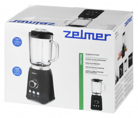 Blender kielichowy 1200W 1,75L ZELMER ZSB4799B - Galeria zdjęcie 10