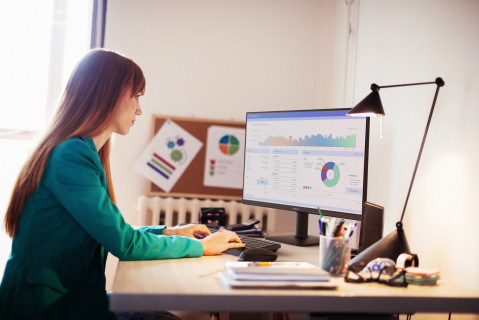 MONITOR PHILIPS LED 23.8" 24E2N1100LB/00 100Hz - Galeria zdjęcie 8