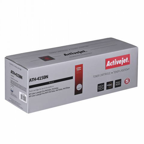 Activejet ATH-415BNX Toner do drukarek HP; Zamiennik HP 415X HP415X W2030X; Supreme; 7500 stron; czarny - Galeria zdjęcie 2