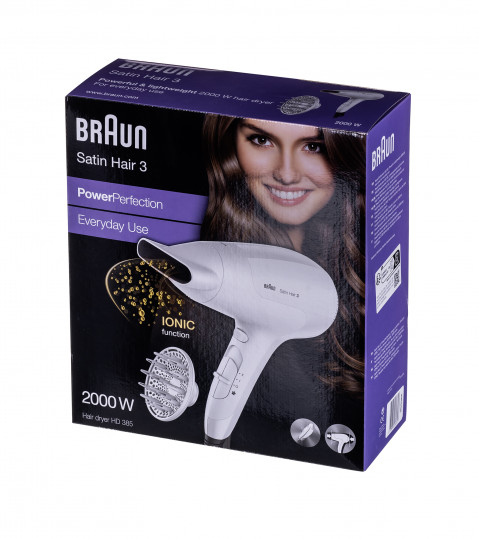 Suszarka do włosów BRAUN BRHD385E - Galeria zdjęcie 11