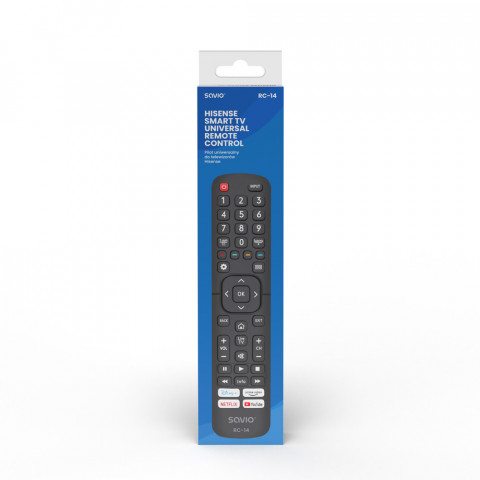 SAVIO PILOT UNIWERSALNY DO TV HISENSE RC-14 - Galeria zdjęcie 4