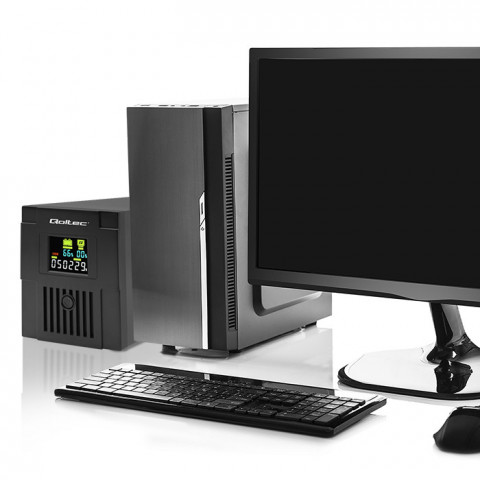 QOLTEC ZASILACZ AWARYJNY UPS LINE INTERACTIVE - Galeria zdjęcie 4