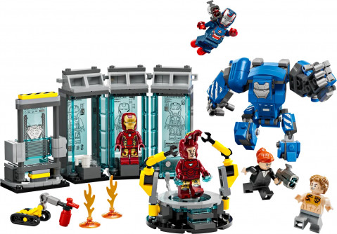 LEGO Marvel Super Heroes 76315 Laboratorium Iron Mana: Zbrojownia - Galeria zdjęcie 3