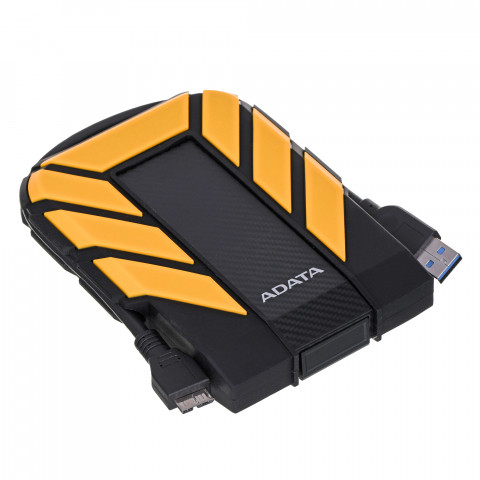 Dysk zewnętrzny HDD ADATA HD710 PRO AHD710P-2TU31-CYL (2TB; 2.5"; USB 3.2; żółty) - Galeria zdjęcie 2