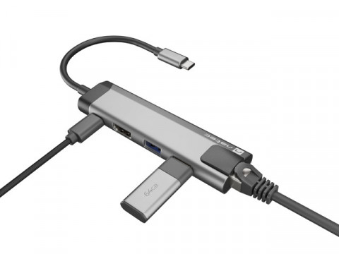 NATEC MULTIPORT FOWLER GO USB-C -> HUB USB, HDMI - Galeria zdjęcie 6