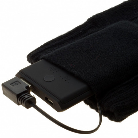 GLOVII SKARPETY OGRZEWANE +2 X POWERBANK GQ2L - Galeria zdjęcie 4