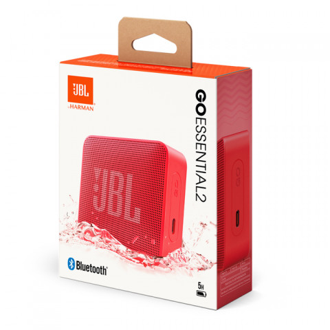 JBL GO ESSENTIAL 2 RED głośnik przenośny BT czerwony - Galeria zdjęcie 9