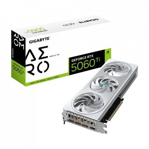 Karta graficzna Gigabyte GeForce RTX 5060 Ti AERO OC 16GB (GV-N506TAERO OC-16GD) - Galeria zdjęcie 1
