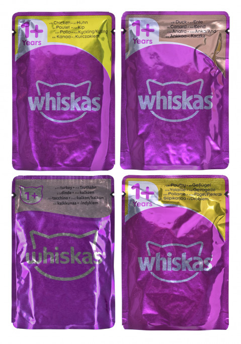 WHISKAS Drobiowa uczta w galaretce - mokra karma dla kota - 80x85 g - Galeria zdjęcie 2