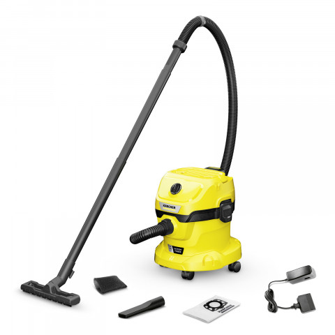 Odkurzacz uniwersalny KARCHER WD 2-18 Battery Set V-12/18 - 1.628-501.0 - Galeria zdjęcie 2