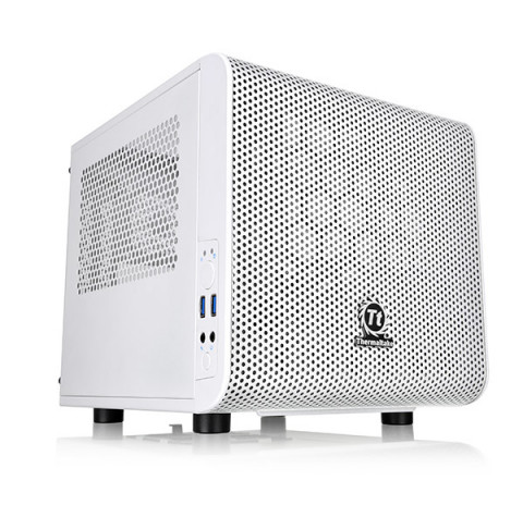 Obudowa Thermaltake Core V1 MiniITX Window-Snow Ed. - Galeria zdjęcie 1