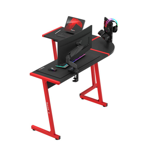 Biurko gamingowe Huzaro Hero 6.0 Red - Galeria zdjęcie 4