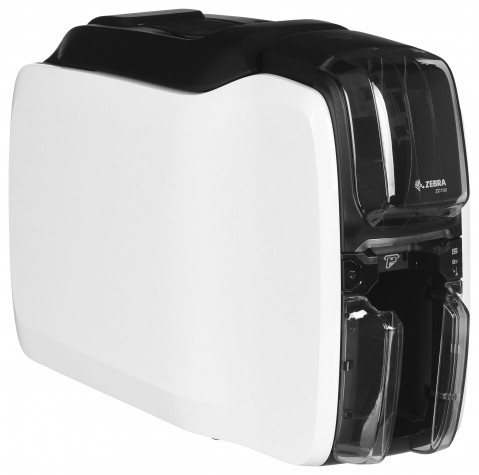 Zebra-drukarka kart ZC100, USB, windows driiver, cardStudio2.0 (standard), 200 kart PVC, ribbon YMCKO 200 - Galeria zdjęcie 2
