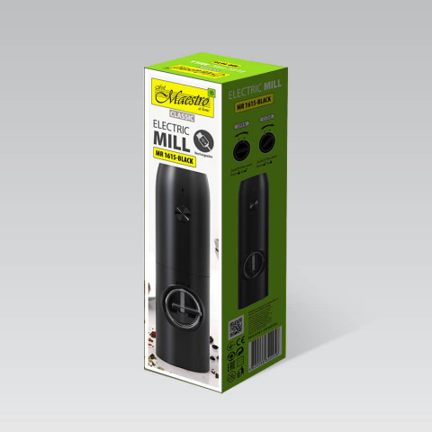 Młynek elektryczny USB MAESTRO MR-1615-BLACK - Galeria zdjęcie 5