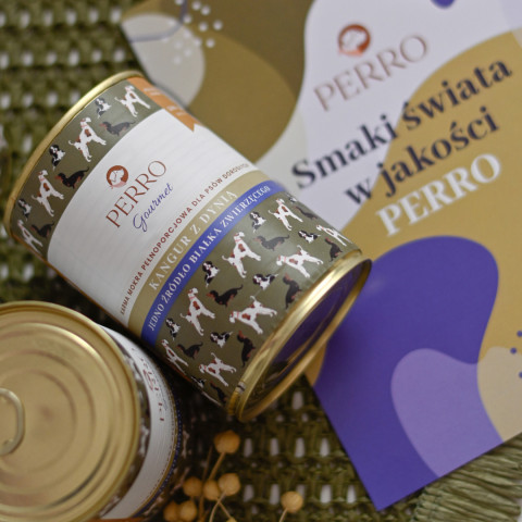 PERRO Gourmet Kangur z dynią - mokra karma dla psa - 800g - Galeria zdjęcie 2