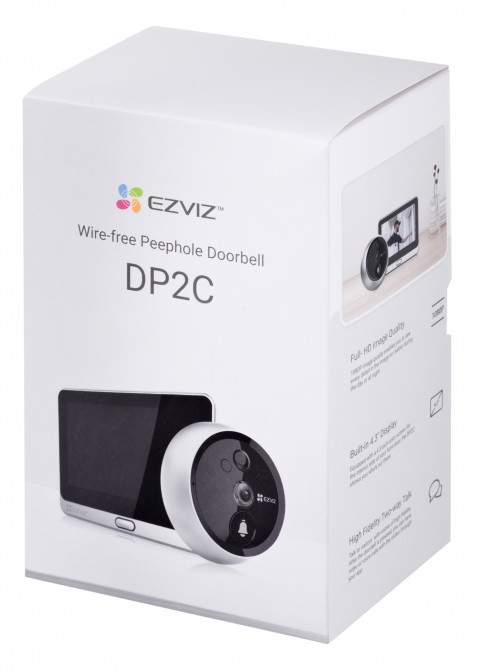 Wizjer elektroniczny do drzwi EZVIZ CS-DP2C - Galeria zdjęcie 9