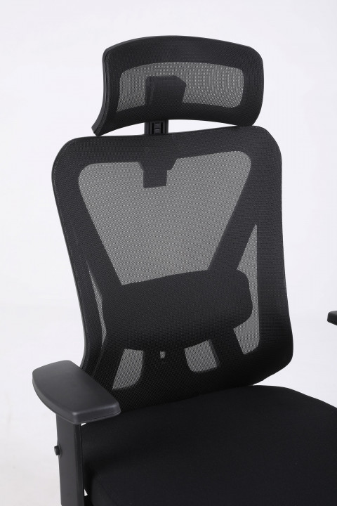 Ergonomiczny fotel biurowy ACTIVEJET T5 czarny - Galeria zdjęcie 14