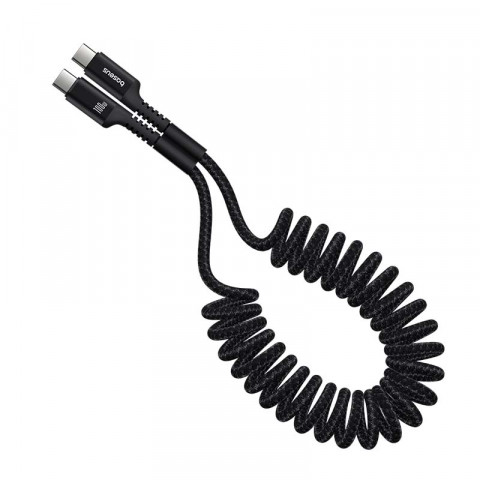 Kabel Baseus Fish-Eye Typ C-Typ C 100W 1m (czarny) - Galeria zdjęcie 3