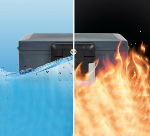 Yale Fire & Water Chest Large Skrzynia ognioodporna i wodoodporna duża - Galeria zdjęcie 10