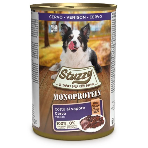 STUZZY Monoprotein Dziczyzna - mokra karma dla psa - 400g - Galeria zdjęcie 1